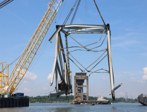 Salvage Crews Successfully Remove Final Steel Truss Blocking the Fort Mchenry Federal Channel